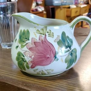 Hand painted Portugal pitcher